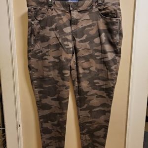 Democracy Ab Solutions Camouflage Side Zip Jeggings